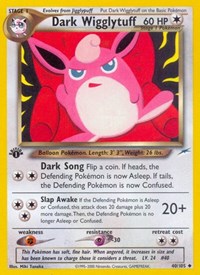 Dark Wigglytuff 040/105 · 1st Edition