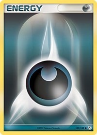 Darkness Energy 129/130 Diamond and Pearl Pokémon card