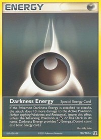 Darkness Energy (Special) 103/113 EX Delta Species Reverse Holo Pokémon card