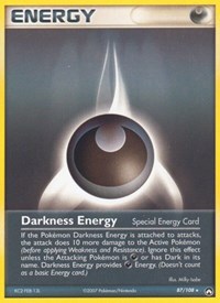 Darkness Energy (Special) 87/108 EX Power Keepers Reverse Holo Pokémon card