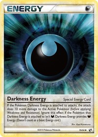 Darkness Energy (Special) 79/90 Undaunted Reverse Holo Pokémon card