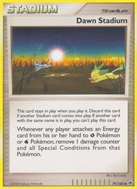 Dawn Stadium 79/100 Majestic Dawn Pokémon card