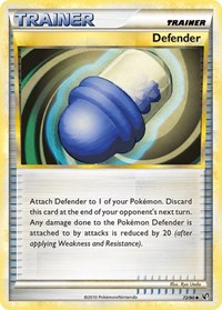Defender 72/90 Undaunted Reverse Holo Pokémon card