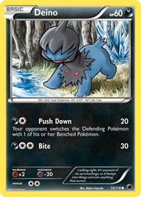 Deino 75/116 · Reverse Holo