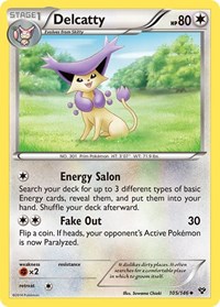Delcatty 105/146 · Reverse Holo