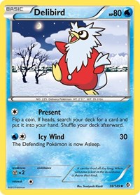 Delibird 38/149 · Reverse Holo