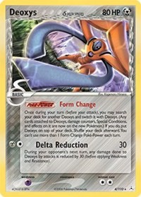 Deoxys (Delta Species - Defense Forme) 4/110
