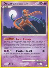 Deoxys Attack Forme 24/146 · Reverse Holo