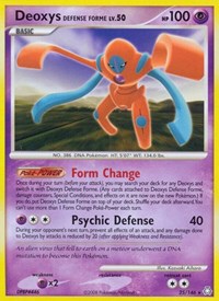 Deoxys Defense Forme 25/146 · Reverse Holo