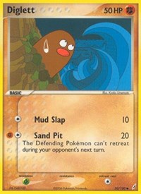 Diglett 50/100 · Reverse Holo