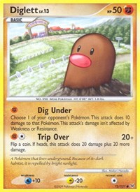 Diglett 72/127 · Reverse Holo