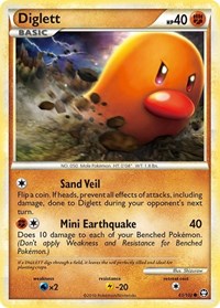 Diglett 61/102 · Reverse Holo