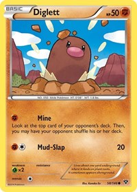 Diglett 58/146 · Reverse Holo