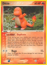 Ditto (Charmander) 37/113 · Reverse Holo