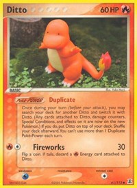 Ditto (Charmander) 061/113 · Reverse Holo
