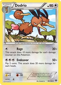 Dodrio 99/146 · Reverse Holo