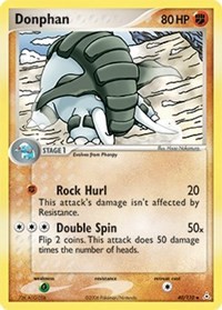 Donphan 40/110 · Reverse Holo