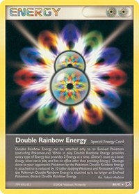 Double Rainbow Energy 88/95 EX Team Magma vs Team Aqua Reverse Holo Pokémon card