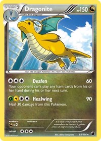 Dragonite 83/116 · Reverse Holo