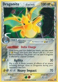 Dragonite (Delta Species) 3/113 · Reverse Holo