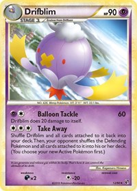 Drifblim 12/90 · Reverse Holo