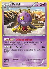 Drifblim 35/101 · Reverse Holo