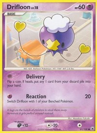 Drifloon 61/100 · Reverse Holo