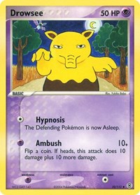 Drowsee 32/112 EX FireRed & LeafGreen Reverse Holo Pokémon card