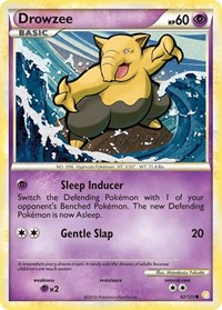 Drowzee 62/123 · Reverse Holo