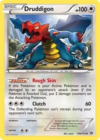 Druddigon 106/113 · Reverse Holo