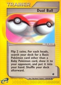 Dual Ball 139/165 Expedition Reverse Holo Pokémon card