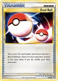 Dual Ball 78/95 Call of Legends Reverse Holo Pokémon card