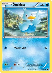 Ducklett 36/114 · Reverse Holo