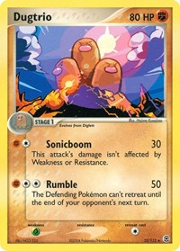 Dugtrio 22/112 · Reverse Holo
