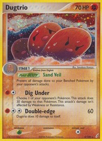 Dugtrio 5/100 · Reverse Holo