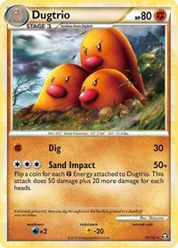 Dugtrio 19/102 · Reverse Holo