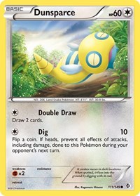 Dunsparce 111/149 · Reverse Holo