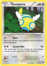 Dunsparce 101/146 · Reverse Holo