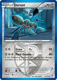 Durant (Team Plasma) 91/135 · Reverse Holo