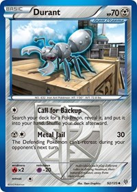 Durant (Team Plasma) 92/135 · Reverse Holo