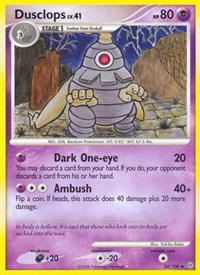 Dusclops 34/100 · Reverse Holo