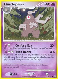 Dusclops 35/100 · Reverse Holo