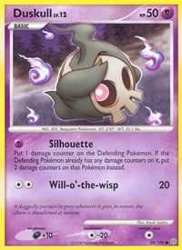 Duskull 59/100 · Reverse Holo