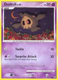 Duskull 60/100 · Reverse Holo