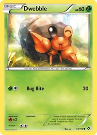 Dwebble 13/113 · Reverse Holo