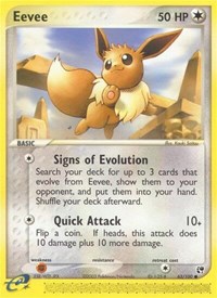 Eevee 63/100 · Reverse Holo