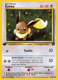 Eevee 55/82 · 1st Edition