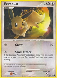 Eevee 63/100 · Reverse Holo