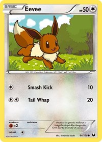 Eevee 84/108 · Reverse Holo