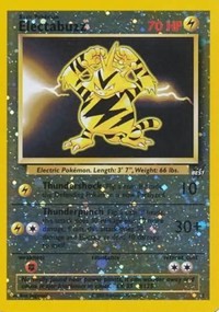Electabuzz - 1 001/009 · Reverse Holo